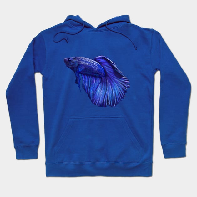 Johnny’s Betta Fish Hoodie by Mindy’s Beer Gear